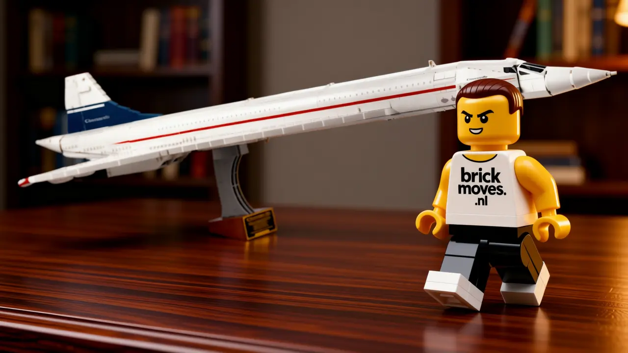 LEGO Concorde set 10318 met 2.083 stenen - Bereik supersonische snelheden met dit prachtige Concorde model