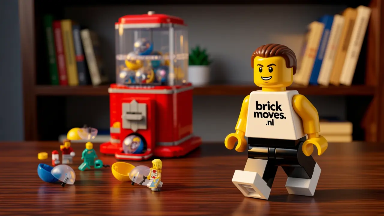 LEGO Minifigurenautomaat set 21358 met 1.343 stenen - Verzamel de meest unieke LEGO karakters uit deze automaat