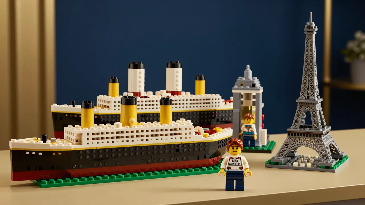 LEGO Icons & Architecture sfeerbeeld