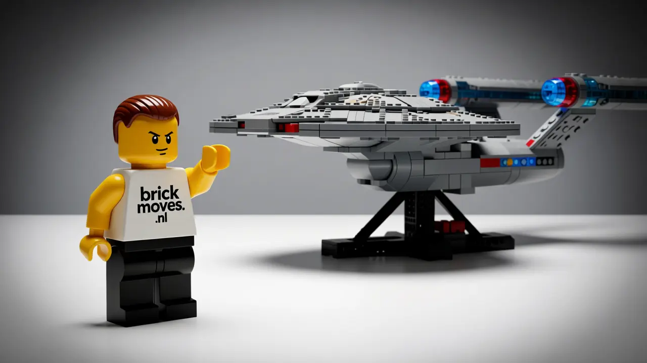 LEGO Star Trek: U.S.S. Enterprise NCC-1701-D set 10356 met 2.954 stenen - Het legendarische vlaggenschip van Starfleet in LEGO Icons