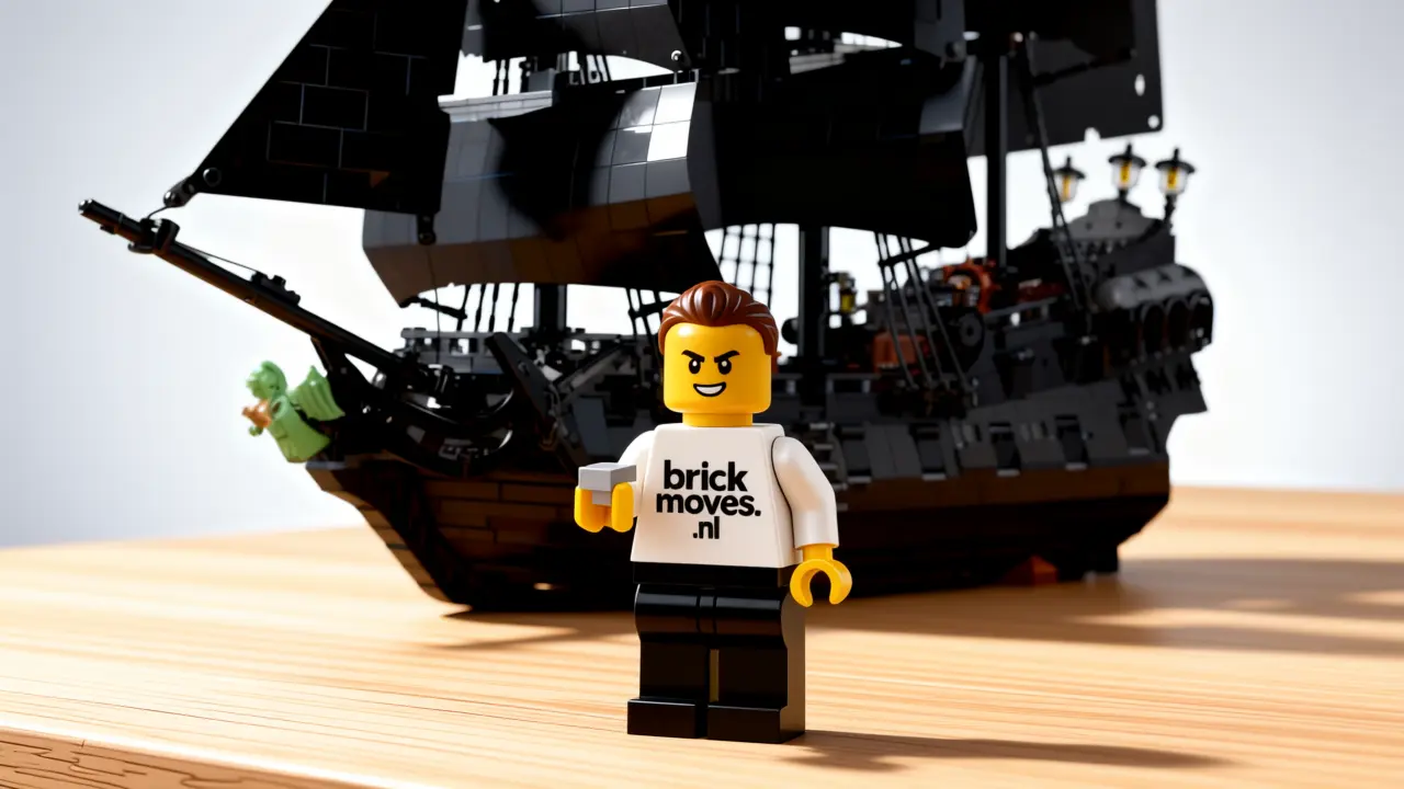 LEGO Het piratenschip van kapitein Jack Sparrow set 10365 met 2.544 stenen - Het legendarische piratenschip uit Pirates of the Caribbean
