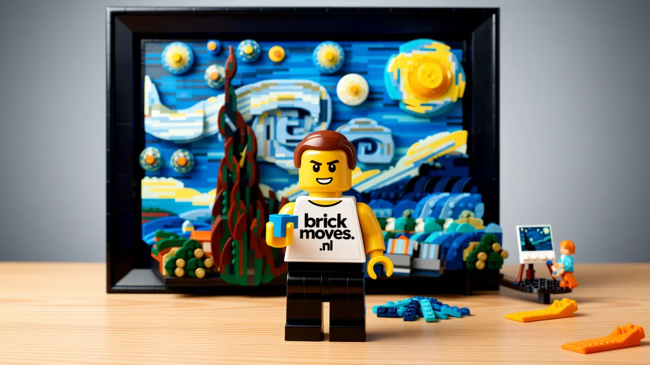 LEGO Vincent van Gogh - De sterrennacht set 21333 met 2.316 stenen - Maak je eigen meesterwerk met de LEGO Sterrennacht