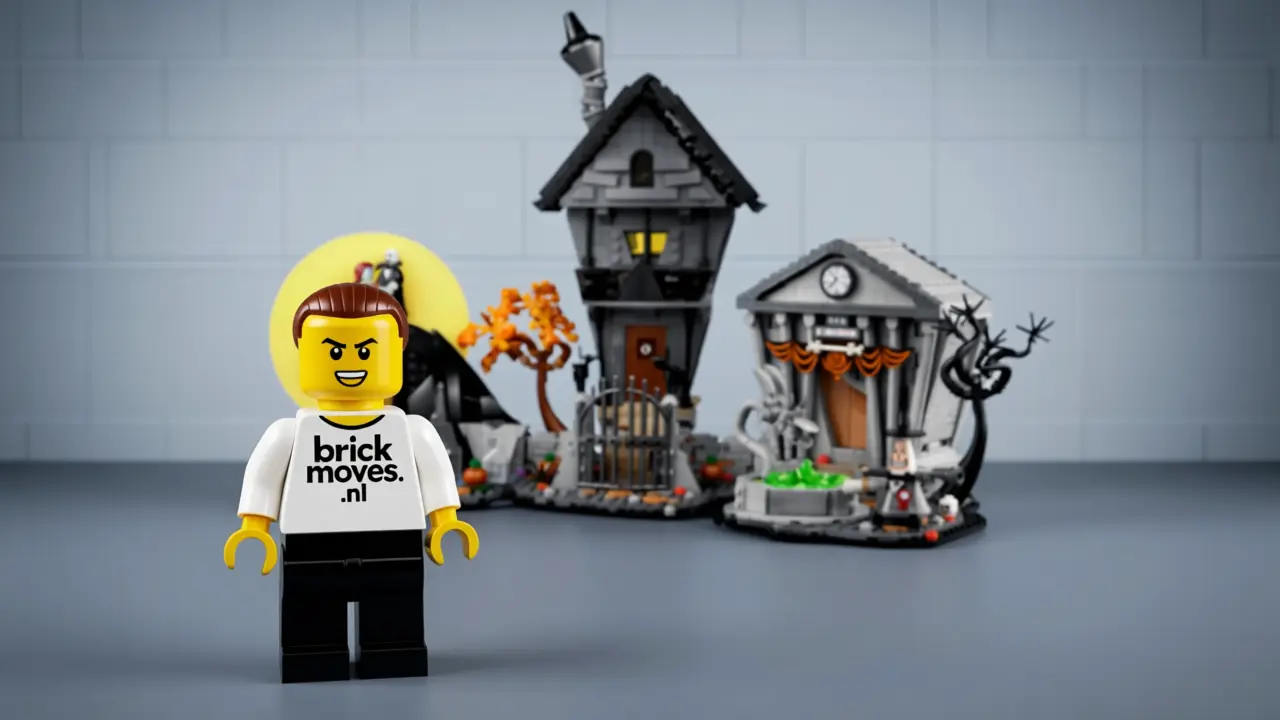 LEGO Disney Tim Burton's The Nightmare Before Christmas set 21351 met 2.193 stenen - Stappen in de duistere wereld van Halloween Town