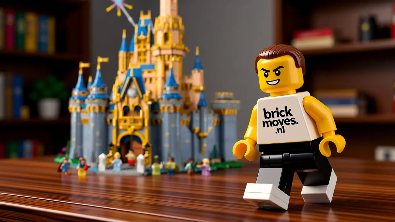 LEGO Disney kasteel set 43222 met 4.837 stenen - Een sprookjeskasteel vol Disney-verwijzingen en verborgen kamers