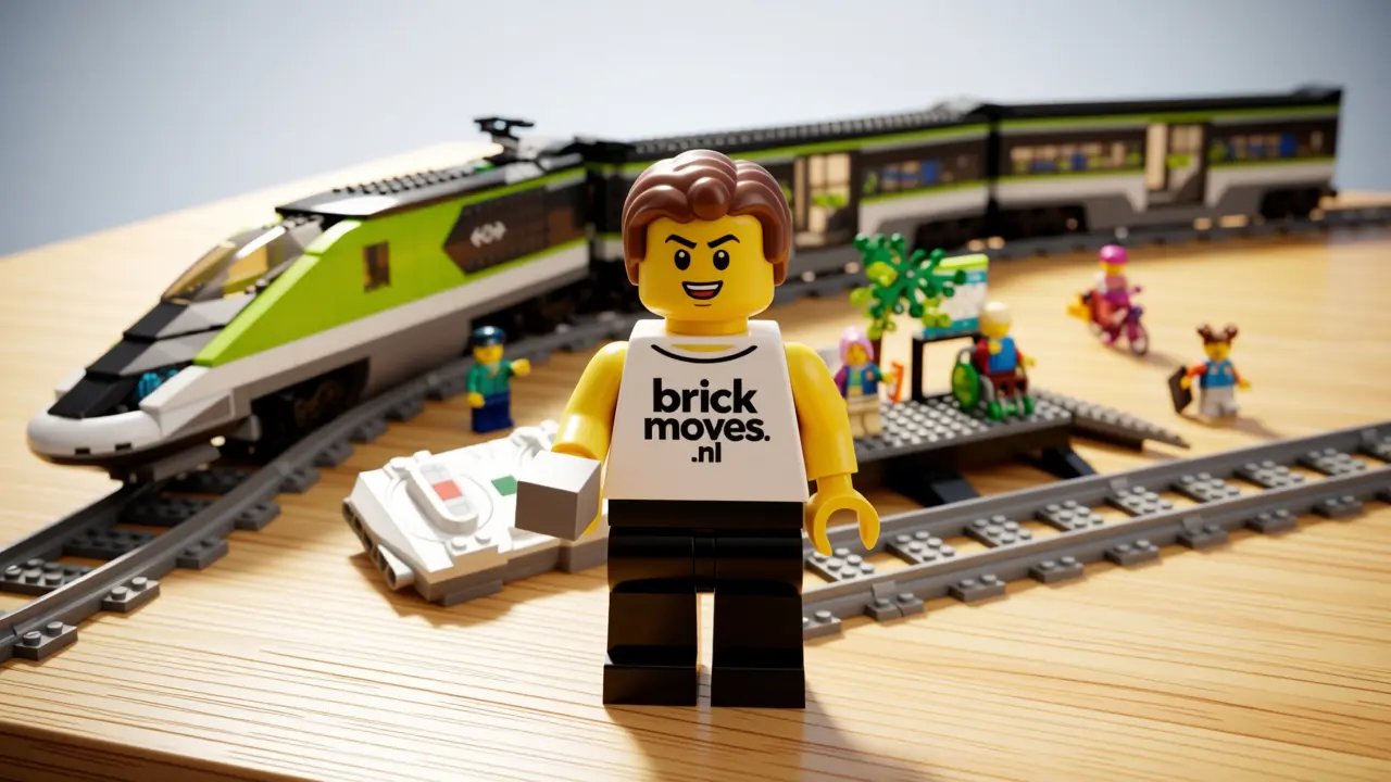LEGO Passagierssneltrein set 60337 met 764 stenen - Bedien je eigen sneltrein met LEGO Powered Up