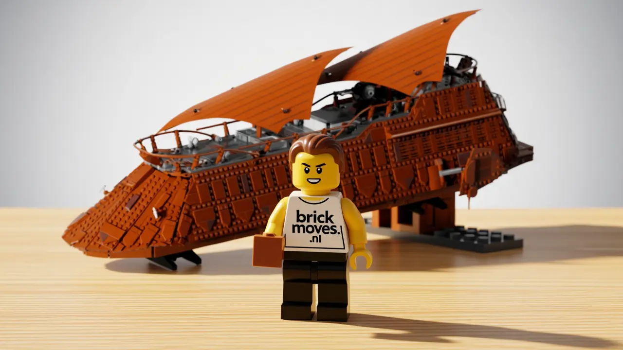 LEGO Jabba's Sail Barge set 75397 met 3.147 stenen - Het legendarische ruimteschip uit Return of the Jedi