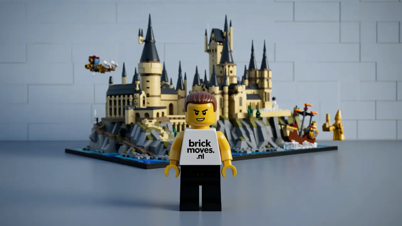 LEGO Kasteel Zweinstein en terrein set 76419 met 2.660 stenen - Zweinstein in al zijn glorie, prachtig weergegeven op microschaal